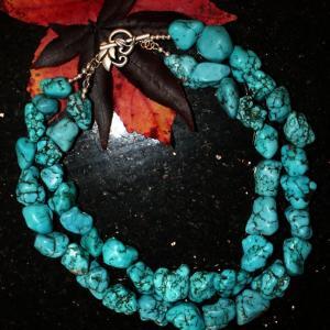 Turquoise Necklace, The Megan Necklace, Something..