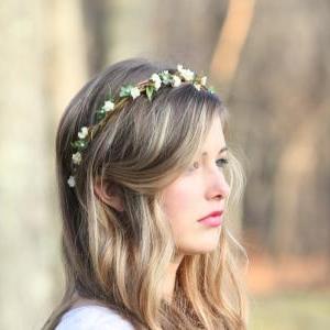 Yellow Rose Hair Crown, Wedding Accessories,..