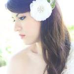 Bridal Flower, Fascinator, Hair Clip, Wedding..