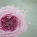 Silk Chiffon Rose, Bridal Accessories, Wedding..