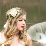 Rustic Bridal Headpiece, Woodland Wedding, Pine..