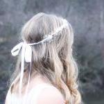 bridal headband, wedding accessorie..