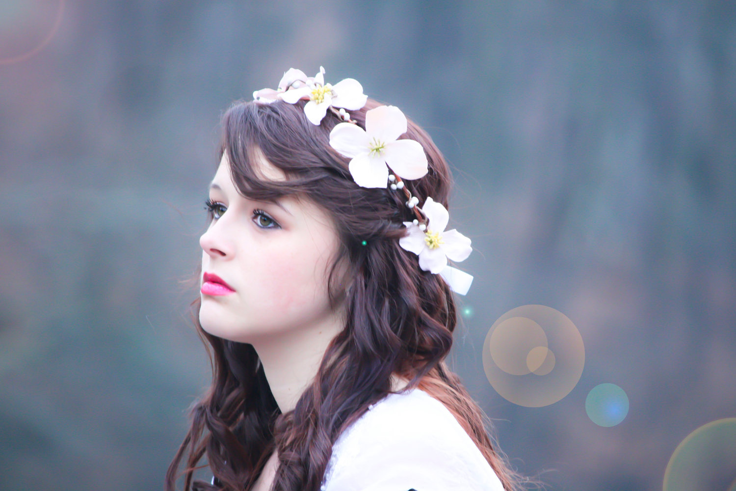 flower band hair